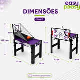 Mesa Multiplay Sports! 5 em 1.